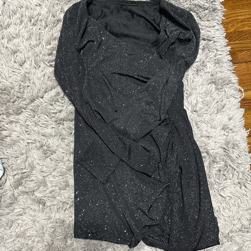Elegant Black Sparkle Dress